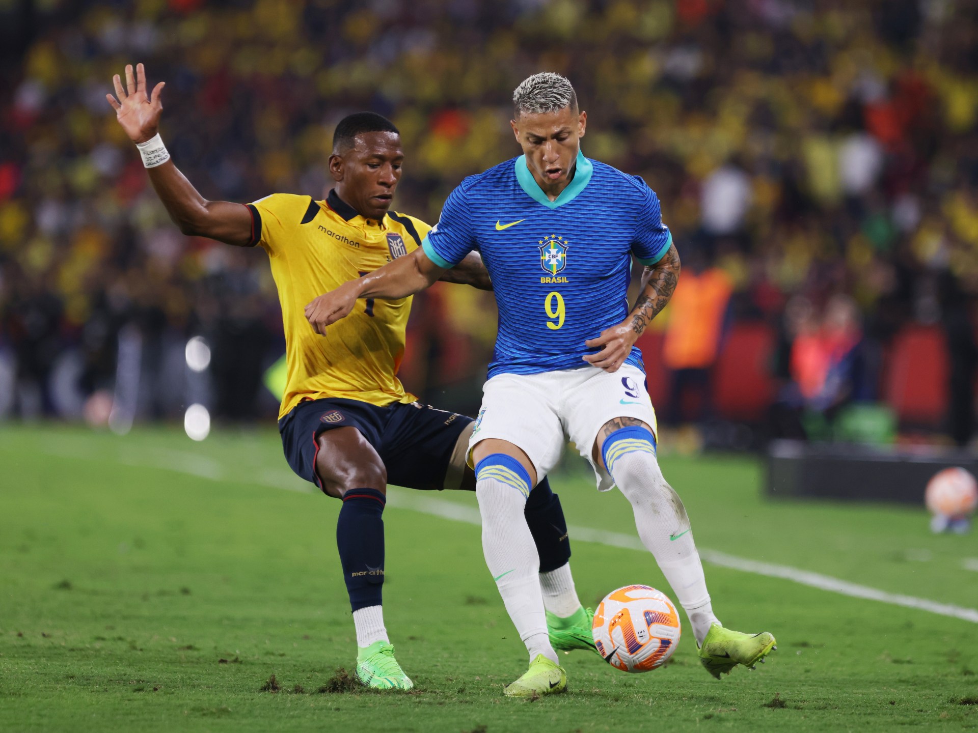 مباشر.. مباراة البرازيل ضد الإكوادور 00 في تصفيات كأس العالم 2026