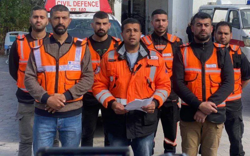 إسرائيل تتهم المتحدث باسم الدفاع المدني في غزة بـالإرهاب020 إسرائيل تتهم المتحدث باسم الدفاع المدني في غزة بـالإرهاب